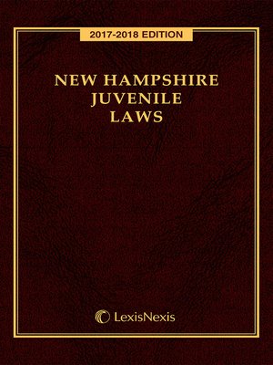 cover image of New Hampshire Juvenile Laws